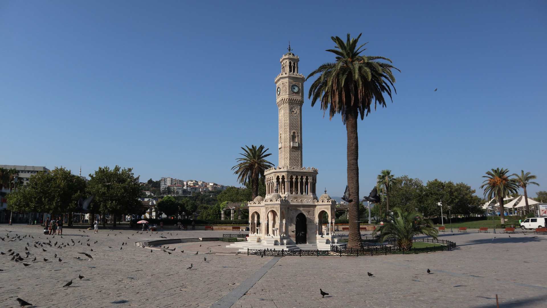 The main landmark of modern Smyrna (Izmir)- the Clock Tower