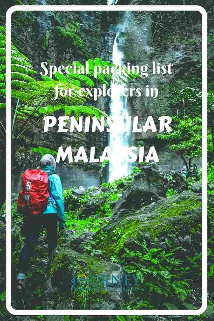 Check out this special packing list for explorers of the nature in Peninsular Malaysia! What to bring for hiking in the rainforests, high mountains or diving in the tropical sea!