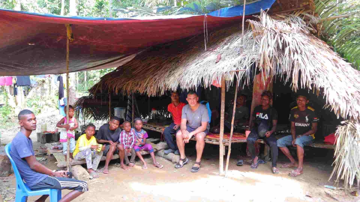 In the village of Orang Asli- Bateq tribe