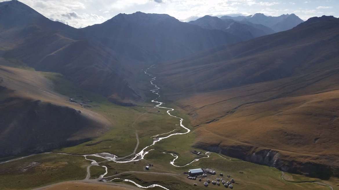 Tash Rabat valley, Sabyrbek Yurt Camp, Kyrgyzstan