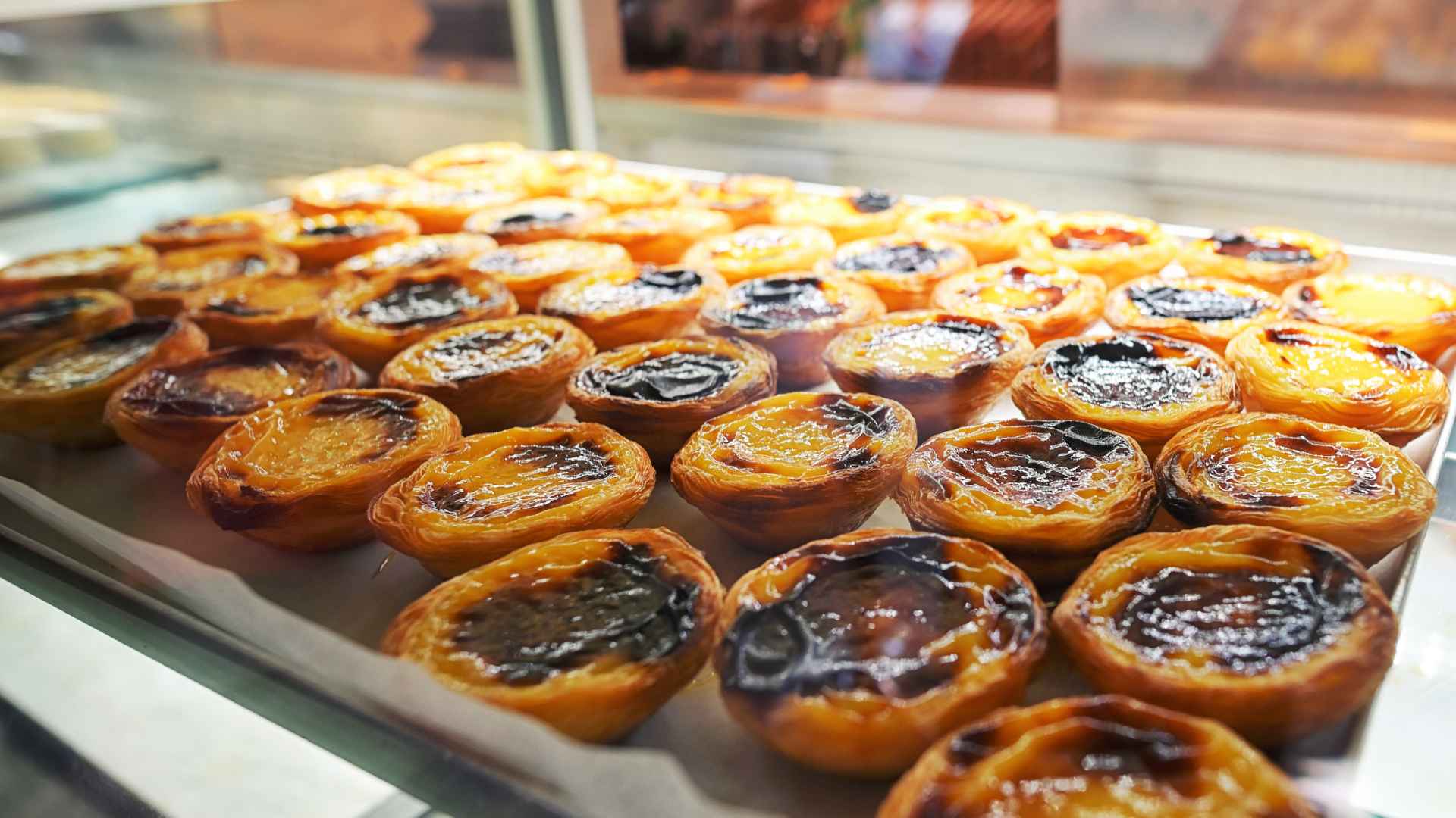 Custard tarts in Lisbon