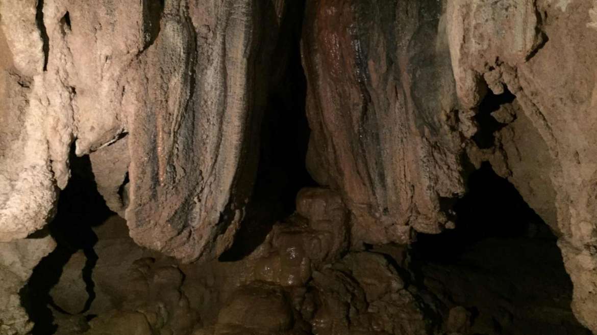 Rock formations in Sumaguing Cave, Sagada, Philippines