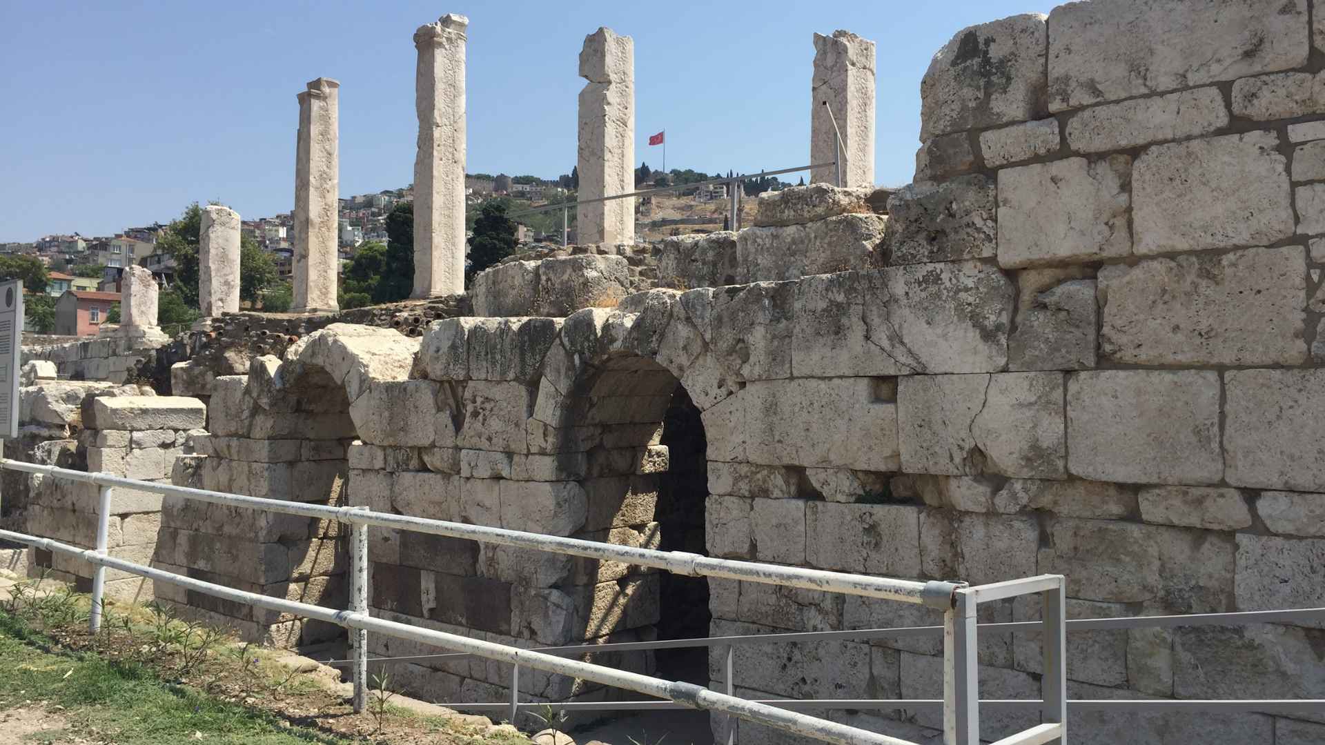 Remains of ancient Smyrna