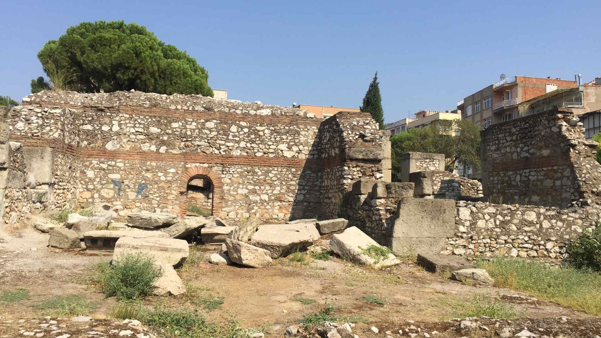 Remains of an ancient basilica