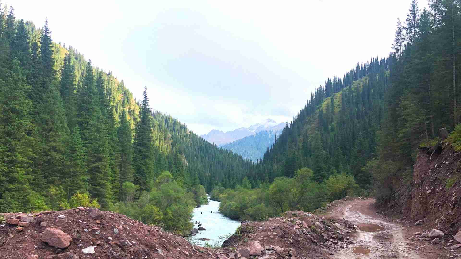 The way into the valley