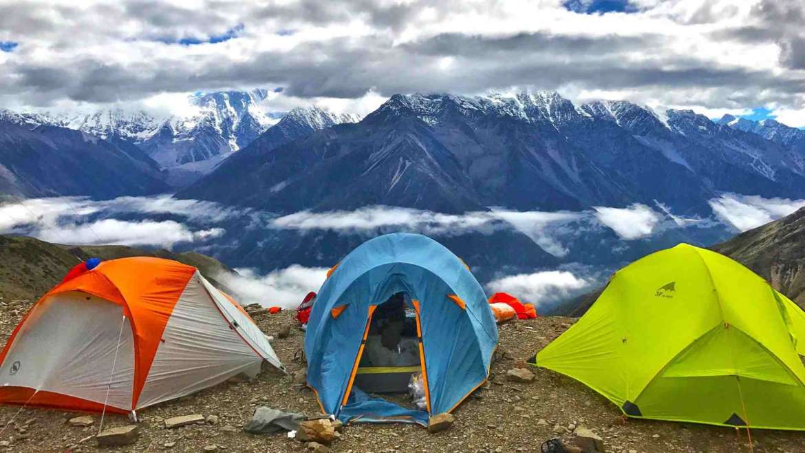 Best tents for explorers- camping in Mt. Minya Konka, China