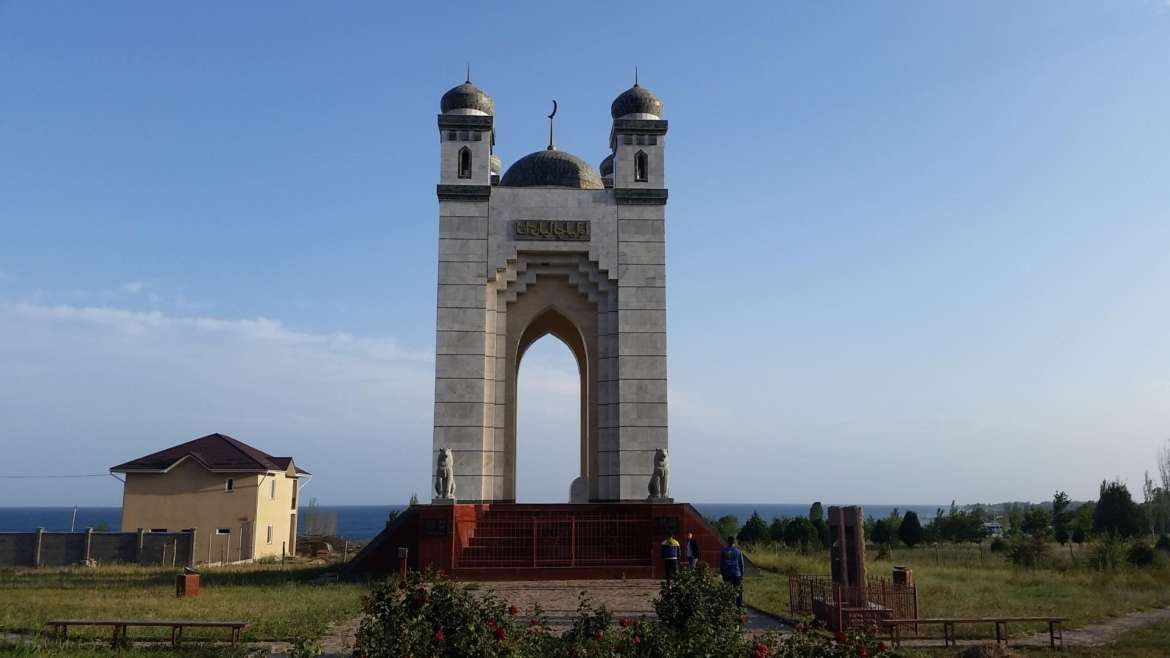 A trip to Kyrgyzstan- Cholpon Ata Islamic monument