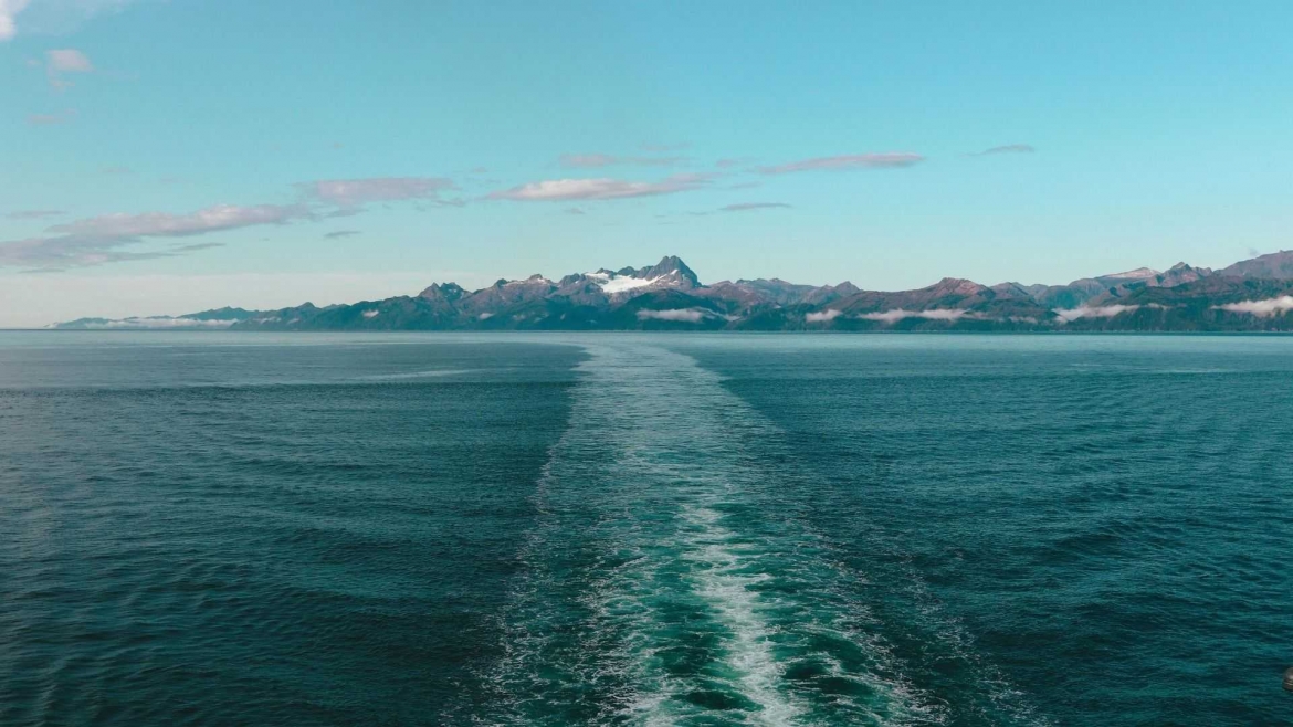 The westernmost coast of Alaska