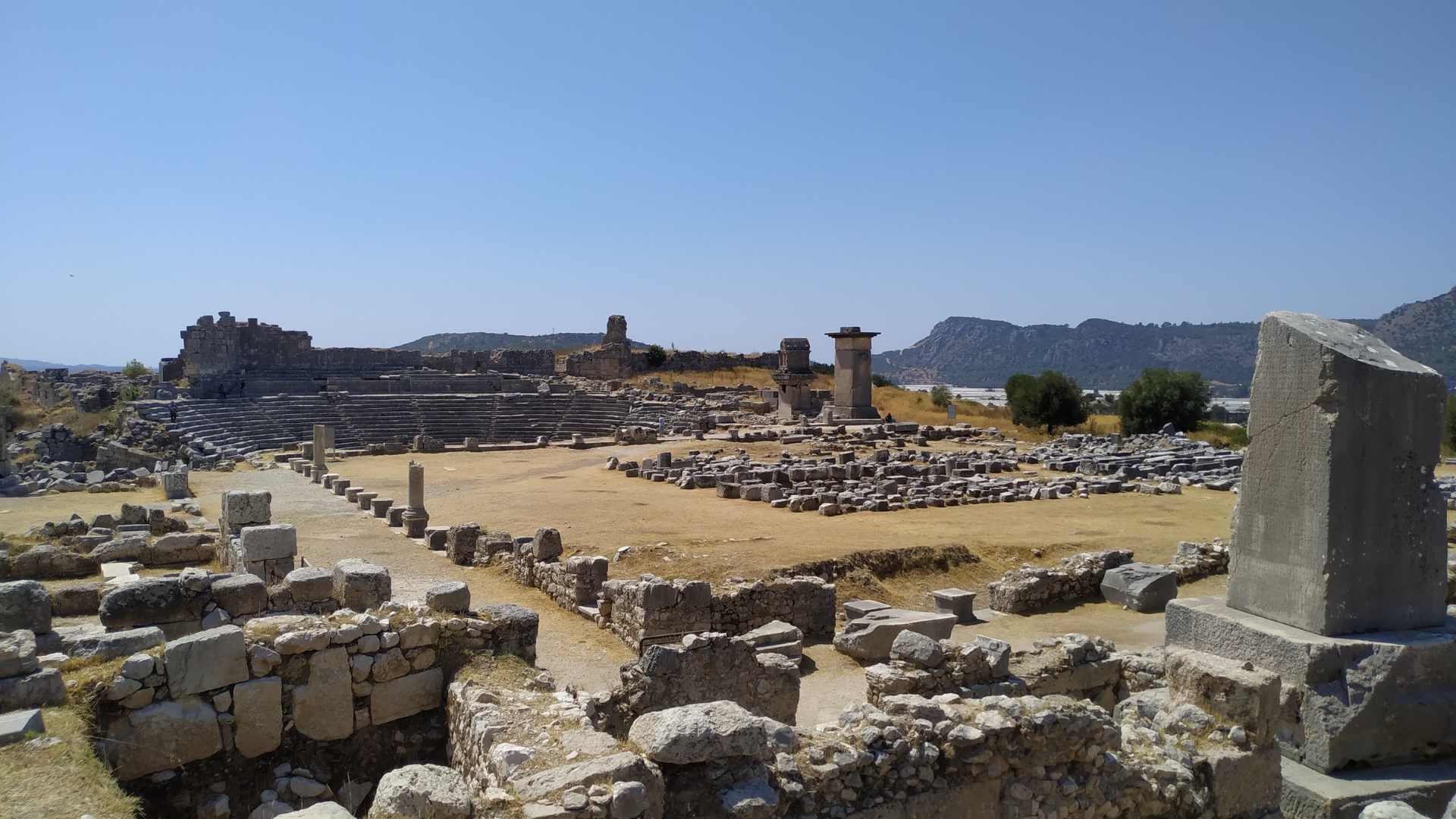 The ancient city of Xanthos