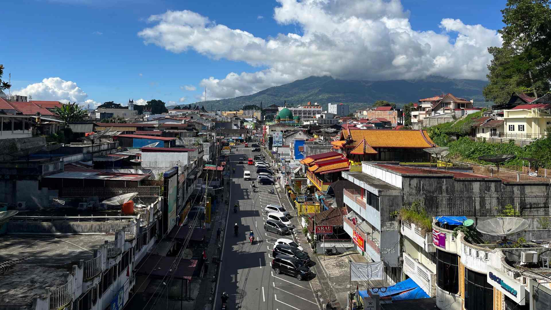 Another view of the center of Bukittinggi