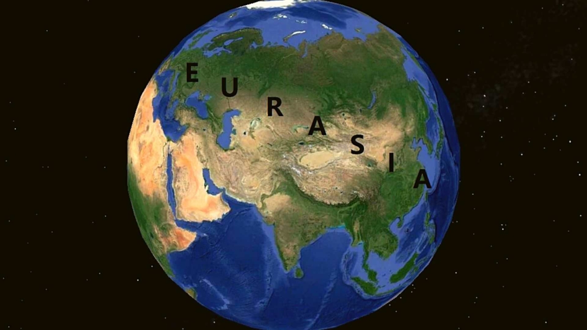 Eurasia- no physical division between Europe and Asia