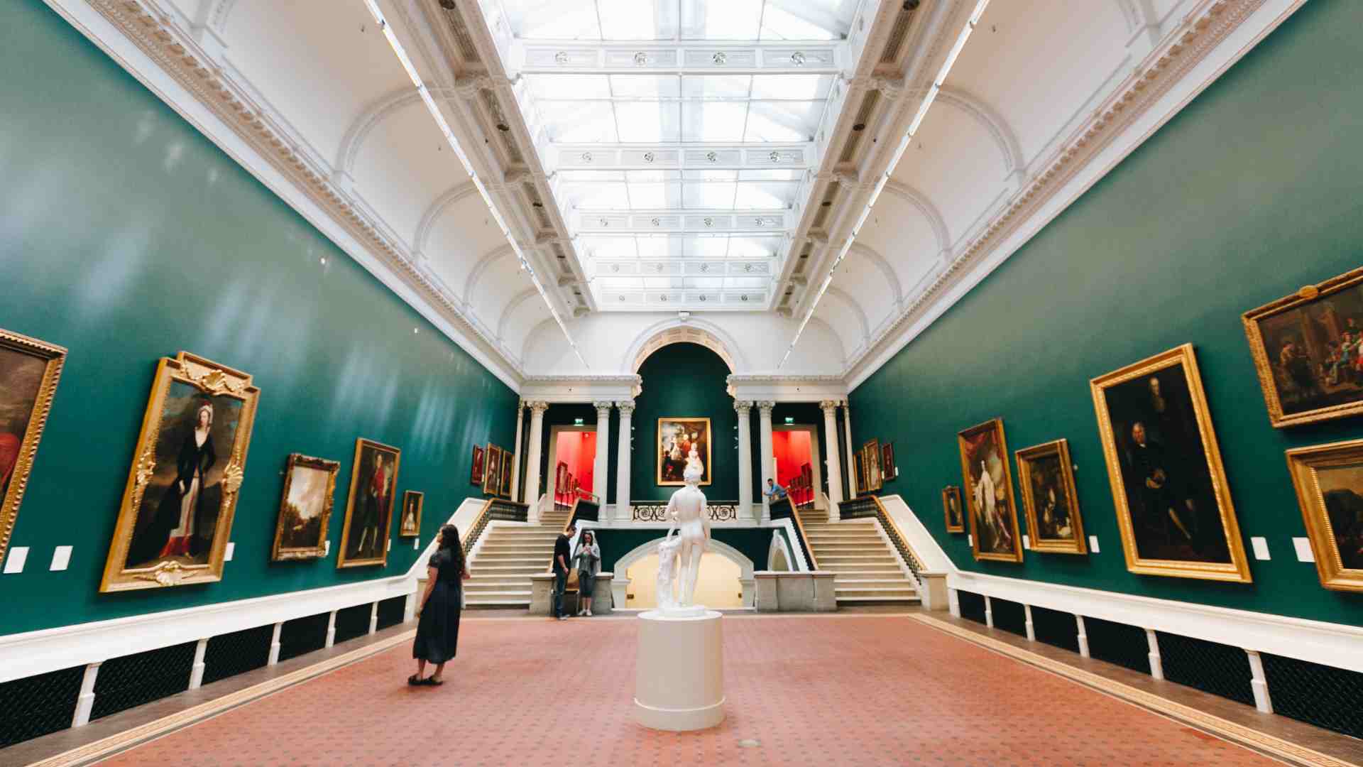 In a museum in Dublin