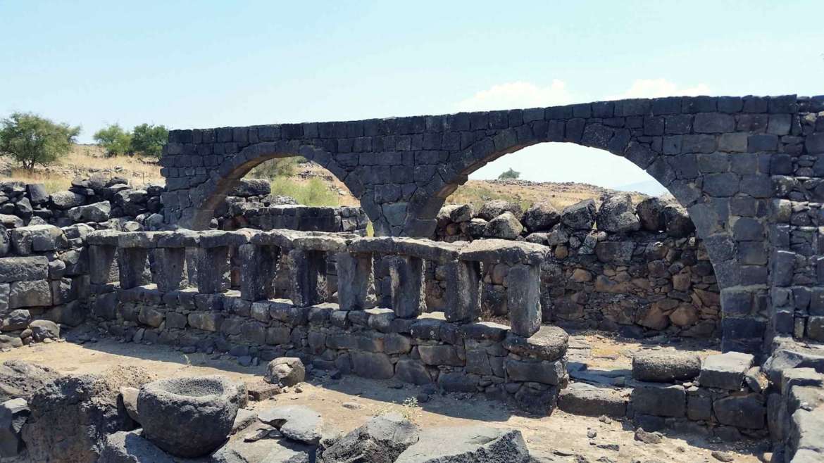 Chorazin, above the Sea of Galilee