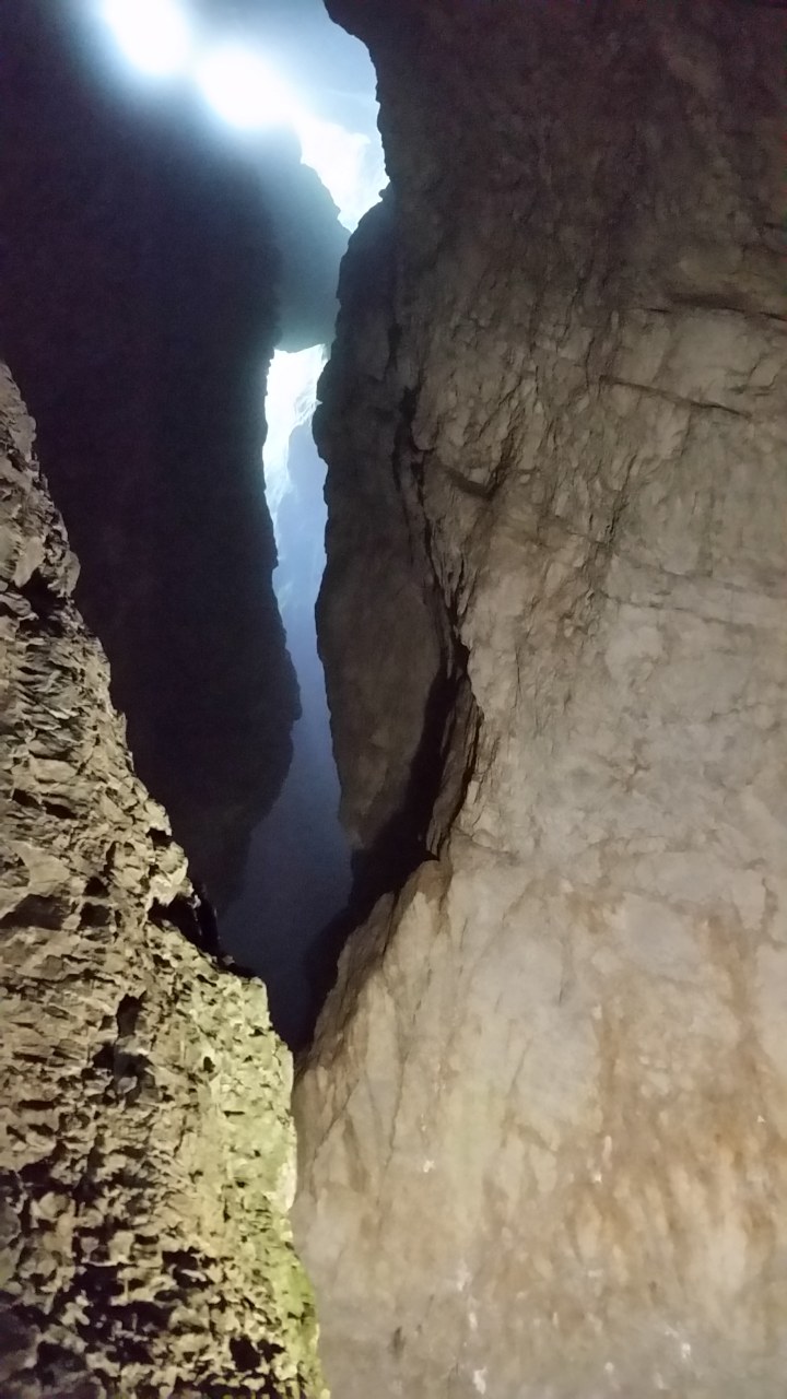 Devil's Throat cave in Trigrad Gorge, Rhodope mountain, Bulgaria