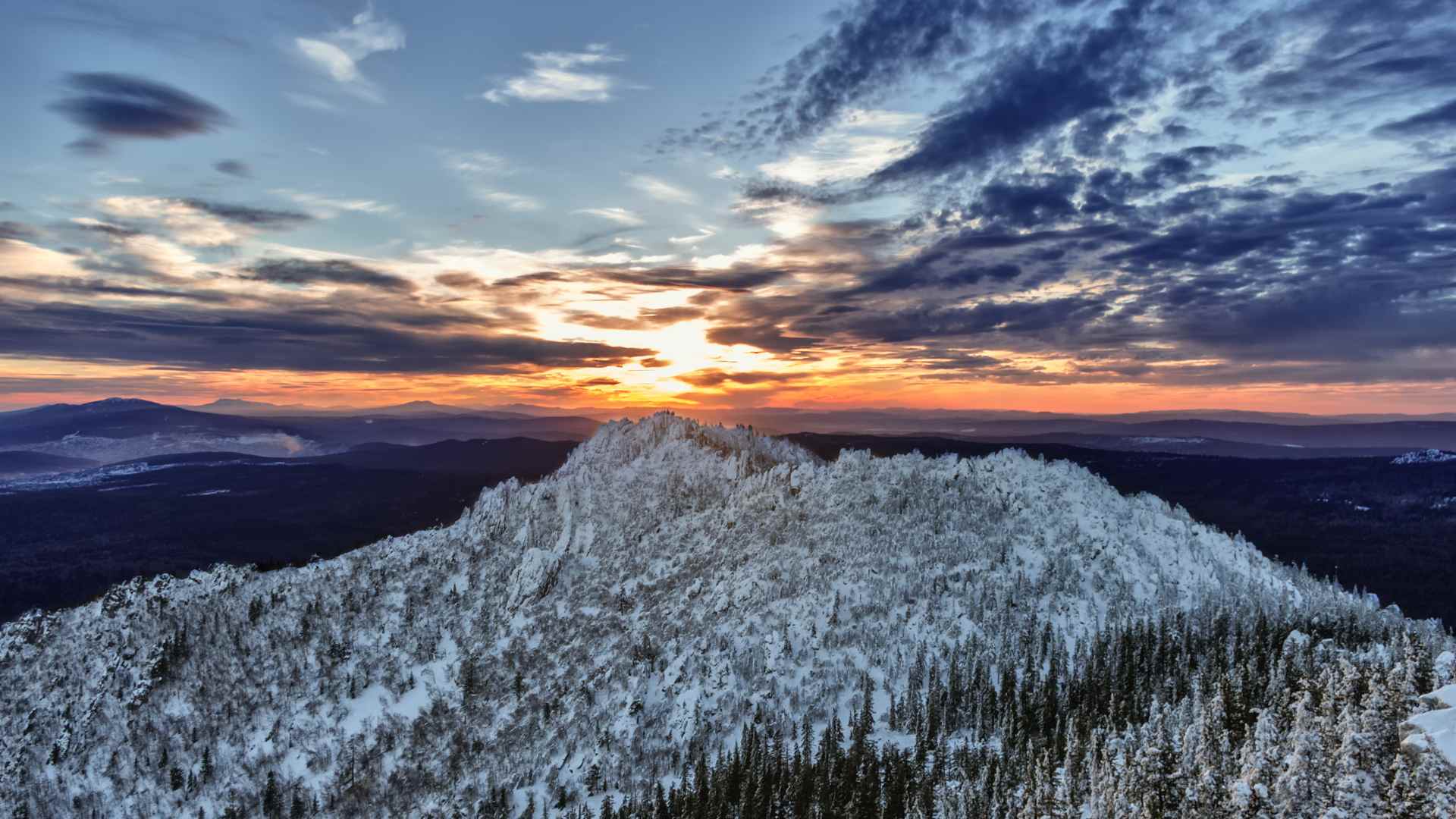 Ural Mountains, determined as the boundary between Europe and Asia